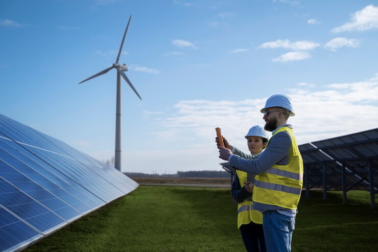 EPIs em energia solar e eólica